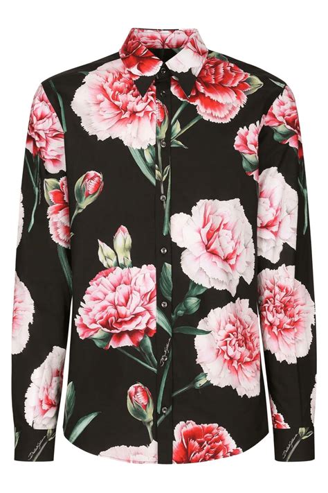 dolce gabbana floral top|dolce gabbana tops for women.